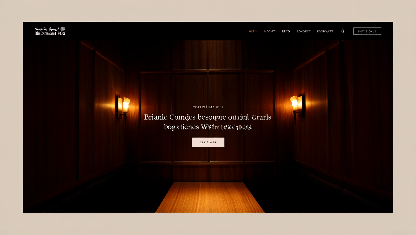 Private dining room with dark wood paneling, a single long table, and soft amber wall sconces